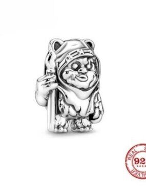 Pandora Sterling Silver 925 Star Wars Ewok Bracelet Charm